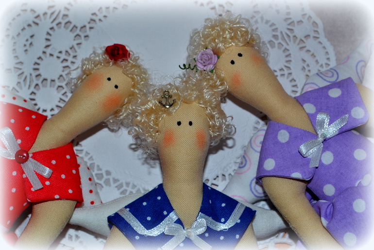 Морские тильды - толстушки)