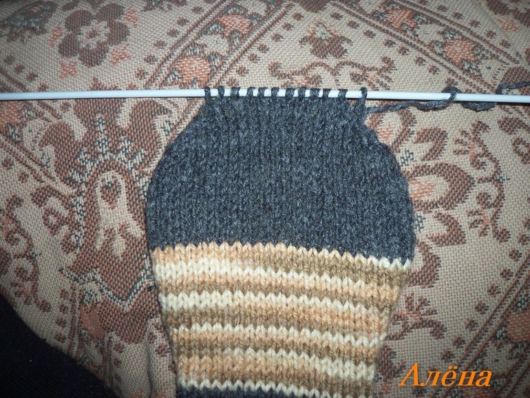 Носки на 2-ух спицах. МК.