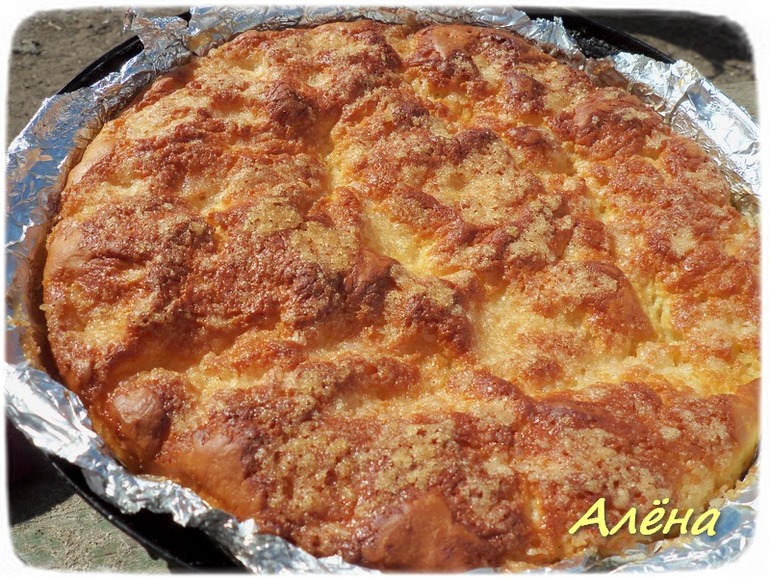 Сахарный пирог.
