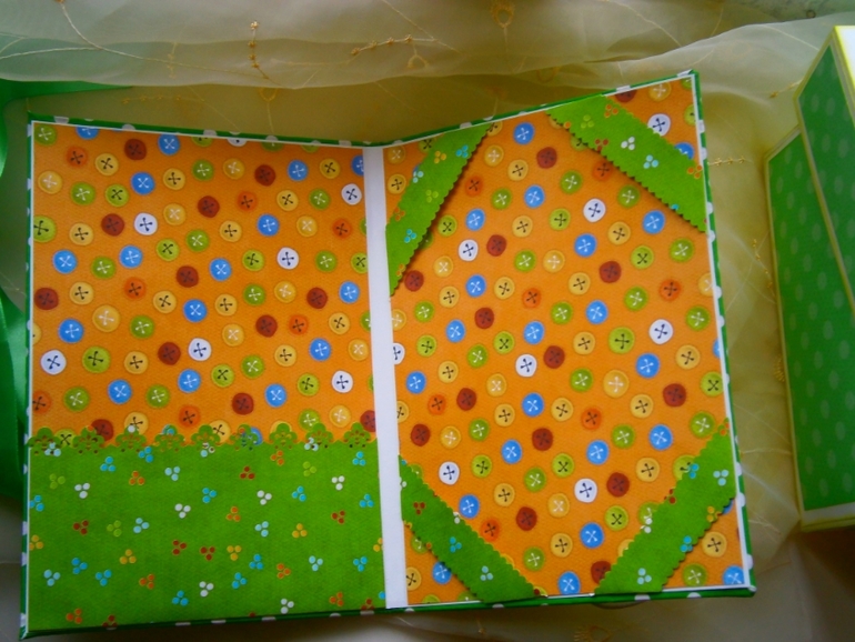 Альбом и папка для Дениски