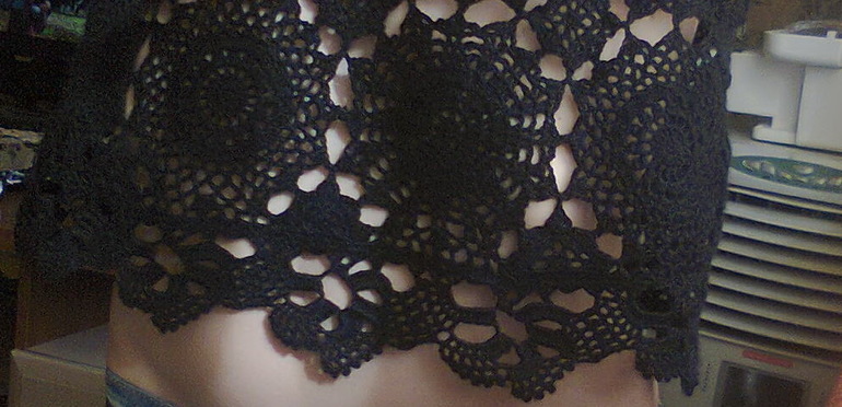 связалась кофточка