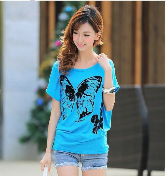 футболки с бабочками, цена 395 руб! сразу на ваш адрес!