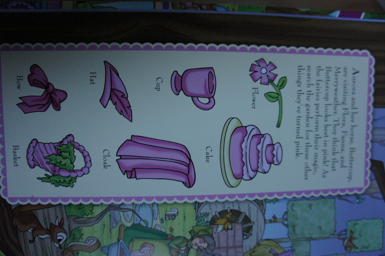 Spot the … найти предметы Disney Princess collection 4 книги