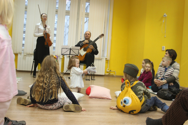 Большая классика малышам 0+. Семейный концерт «Бах танцует».м.Парк Победы