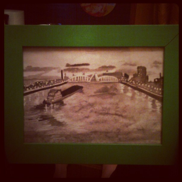 нарисовала сама