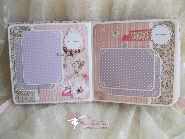 Альбом для девочки Алины...