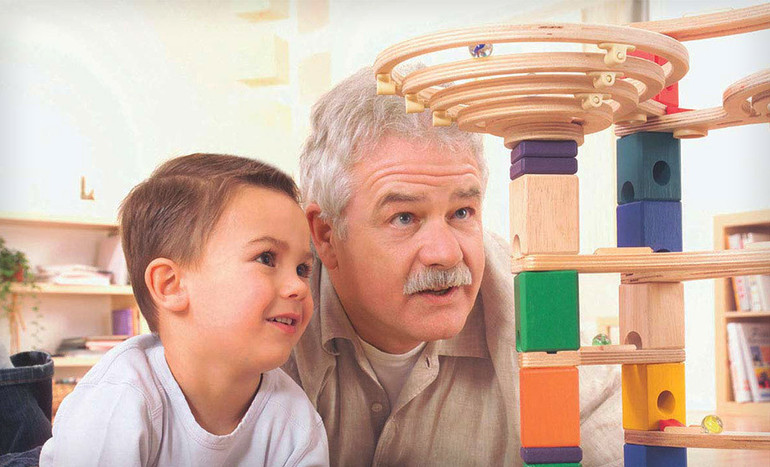 Чудеса случаются :) Знакомьтесь, конструктор Quadrilla от Hape!