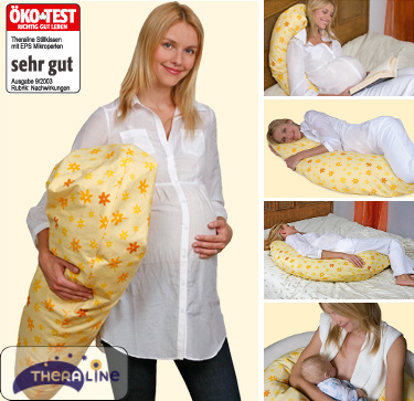 Лучшая подушка для беременных и кормящих мам Theraline 190 см