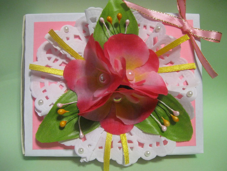 Свадебная коробка для денег