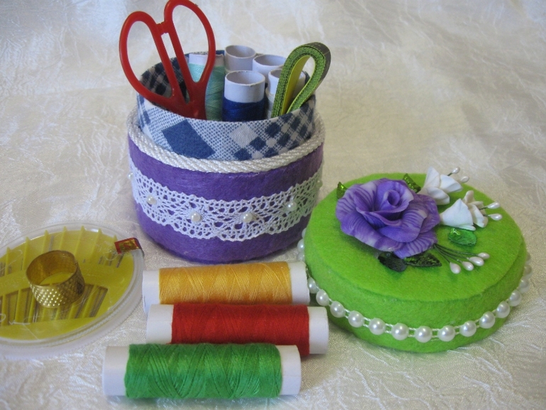 В фиолетово - зеленых тонах