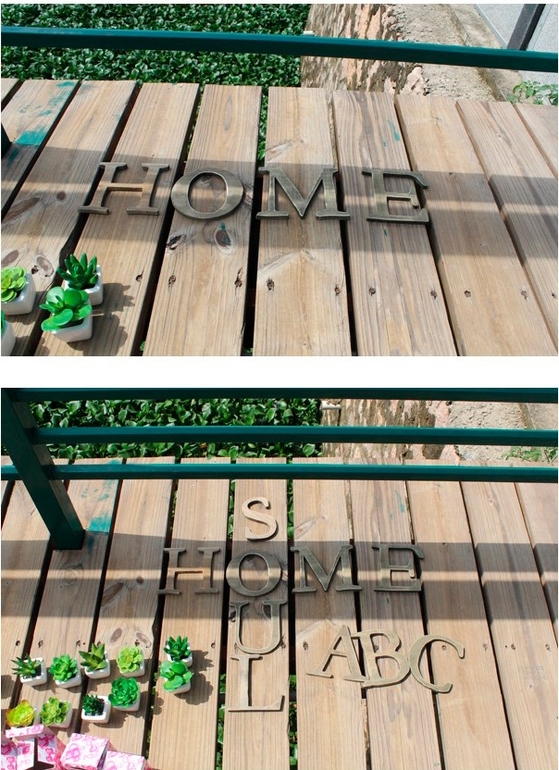 Деревянные буквы под заказ