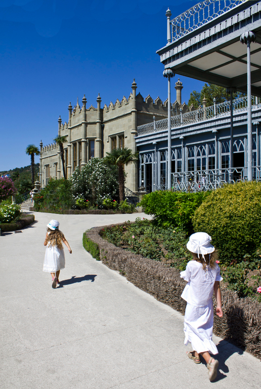 Нимфы в Алупкинском саду. Воронцовский парк