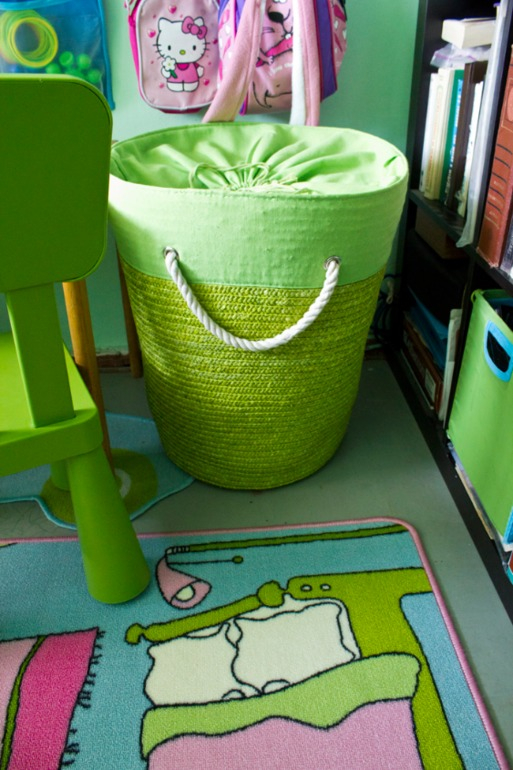 Однокомнатная в зеленых тонах