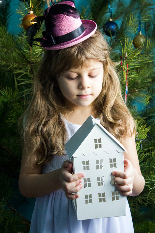 Зима у нас в доме.