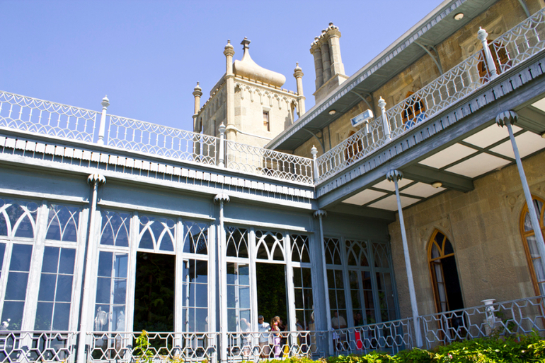 Нимфы в Алупкинском саду. Воронцовский парк