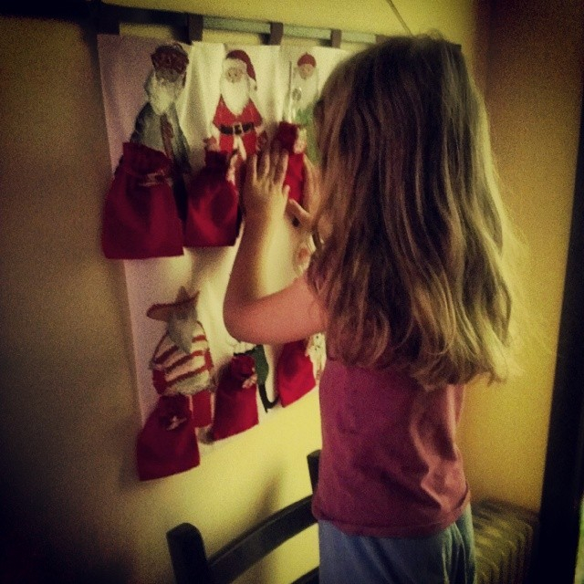 Зима у нас в доме.