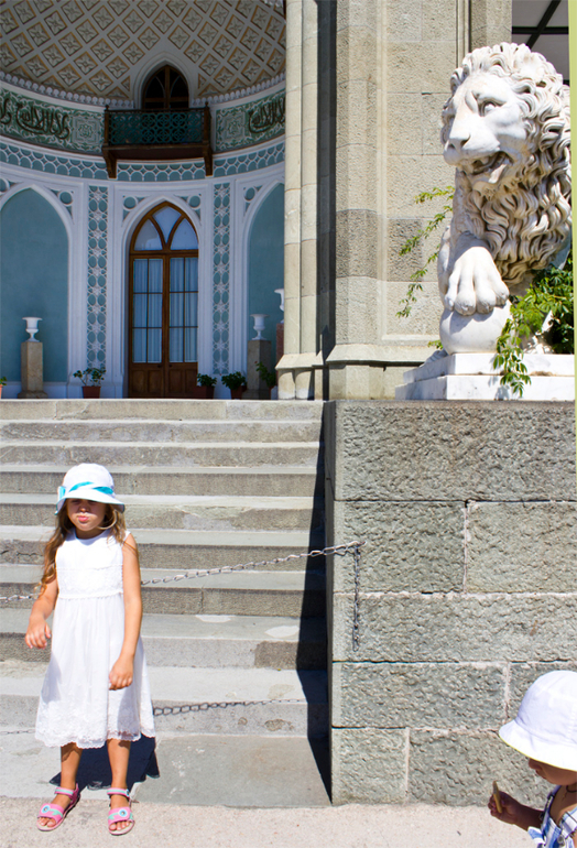 Нимфы в Алупкинском саду. Воронцовский парк