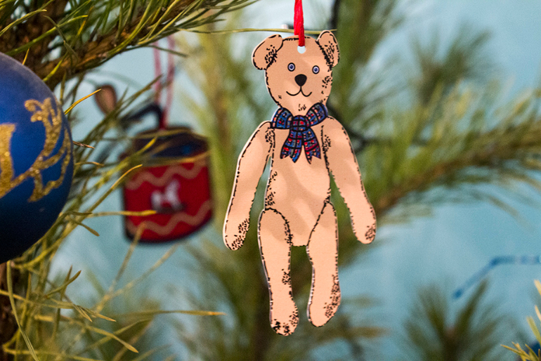 Зима у нас в доме.