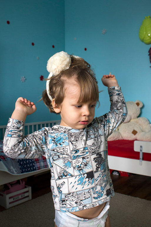 Зима у нас в доме.