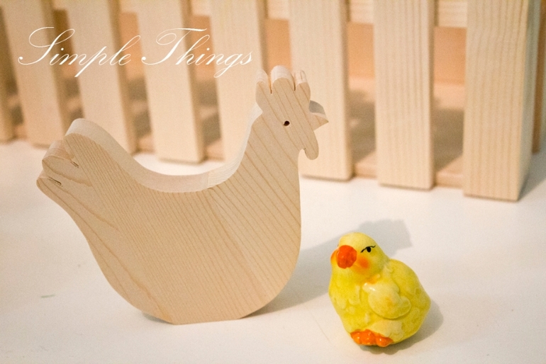 Wood box №3. Easter