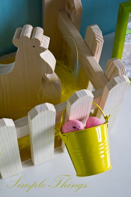 Wood box №3. Easter