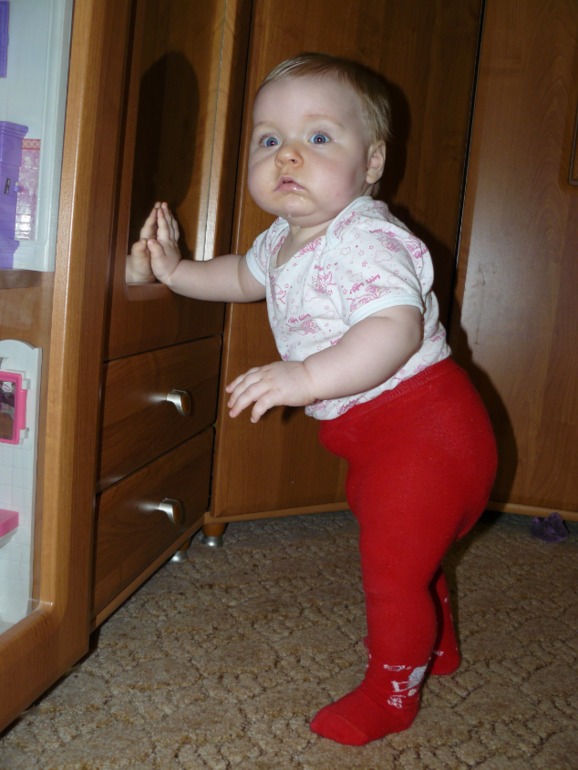 Нашей Кнопочке уже 9 месяцев..