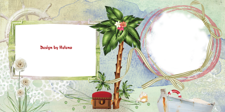 Фотоальбом в морском стиле