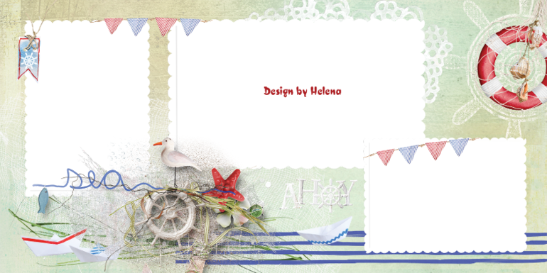 фотокнига в морском стиле