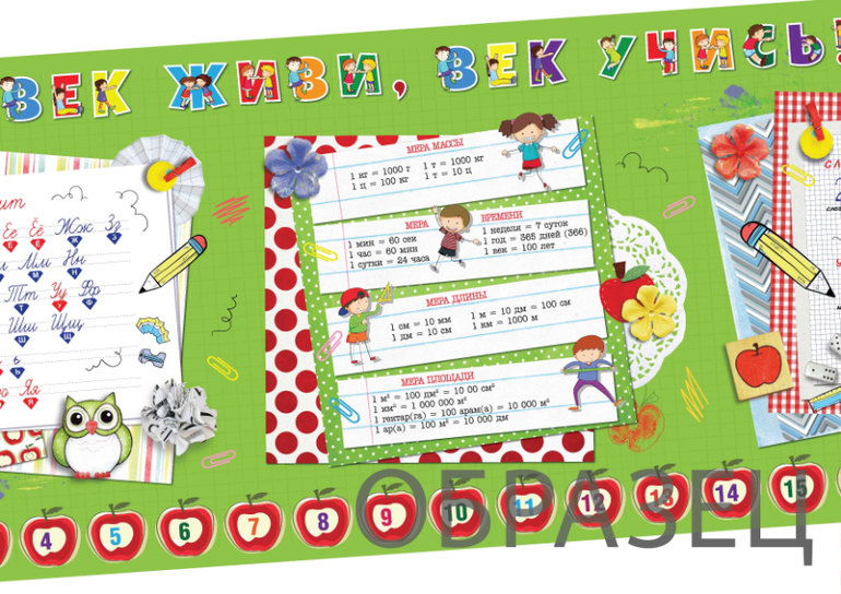 плакаты для начального класса