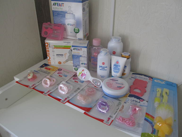 Мой список покупок для малышки с фото!