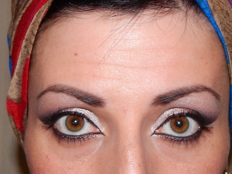 Арабский макияж с палеткой Sleek