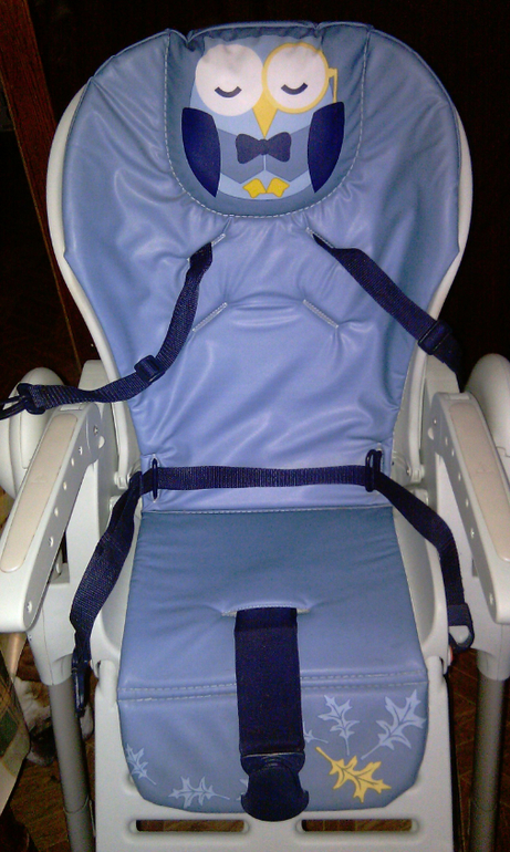Стульчик для кормления Chicco Polly Mr Owl