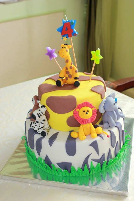 наши 4 годика!!! стиль сафари