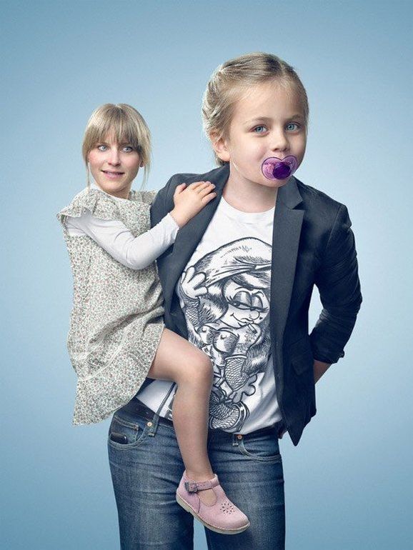 Фотограф Пол Рипк создал веселую фотосессию Grown Ups