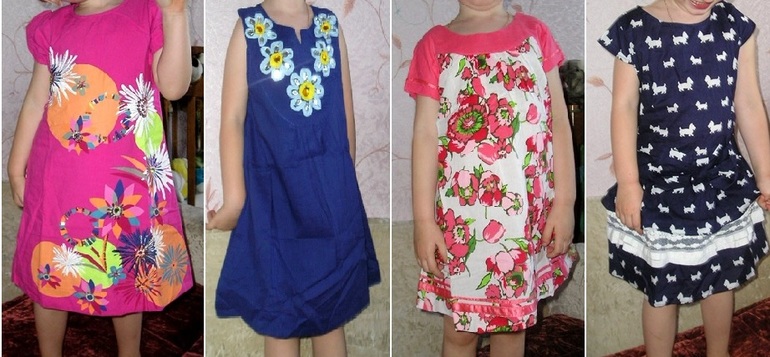 Платья хлопок НОВЫЕ, на рост 104 см