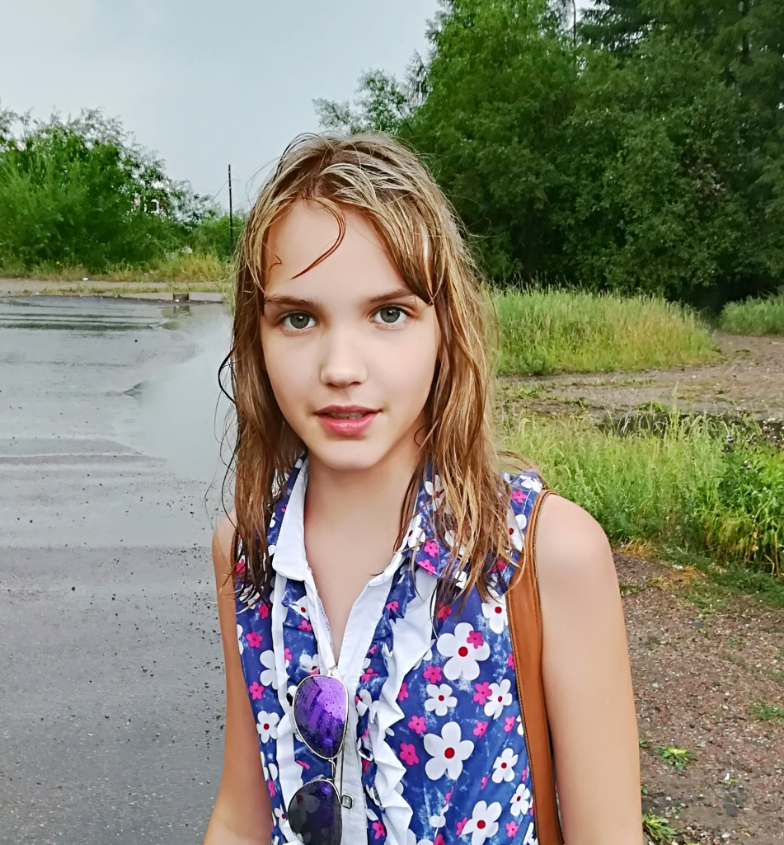 Лето. Дождь.