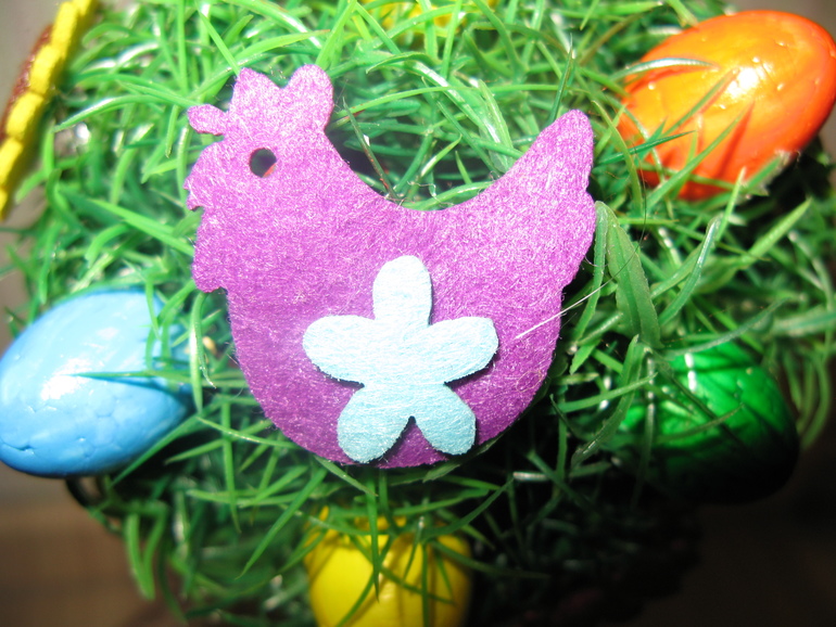 Поделка в садик на Пасху