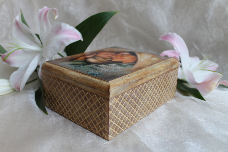 Декупажный конкурс. Тема - монохром/сепия