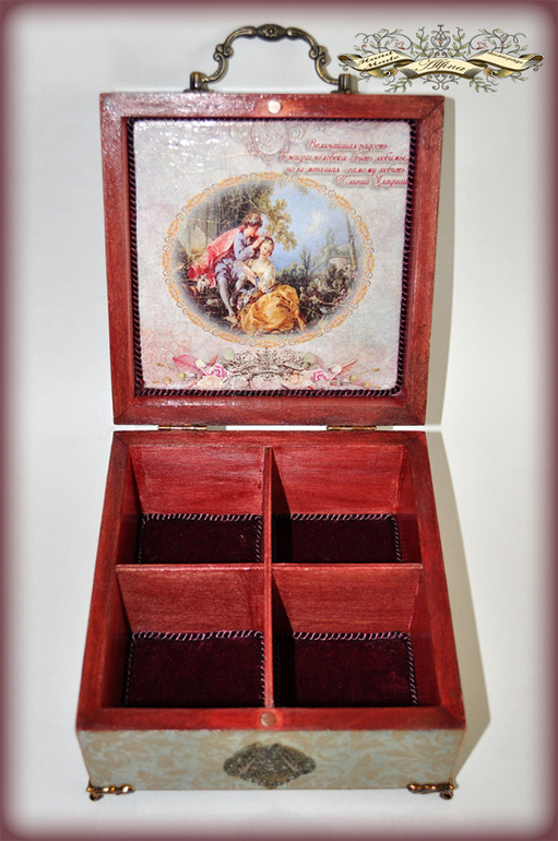 Шкатулочка для украшений