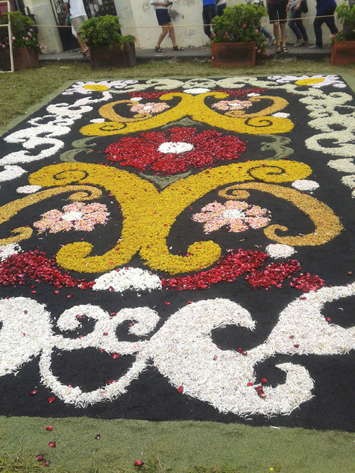 Праздник ковров в Ла Оротаве.