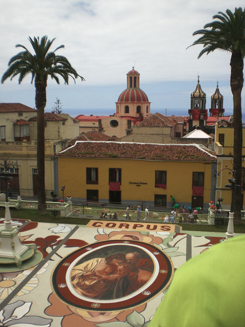 Праздник ковров в Ла Оротаве.