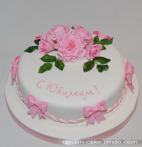 Розы на юбилей