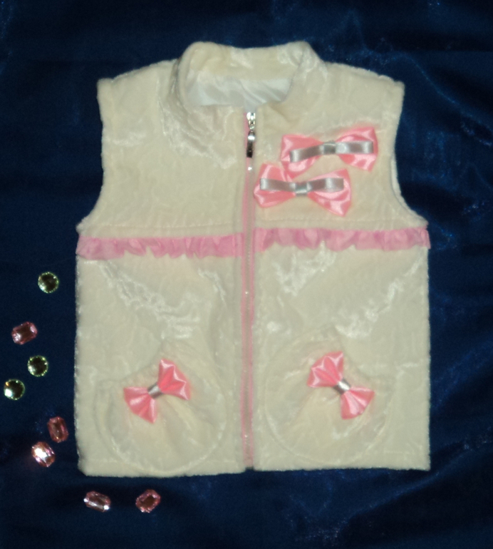 жилет для дочки