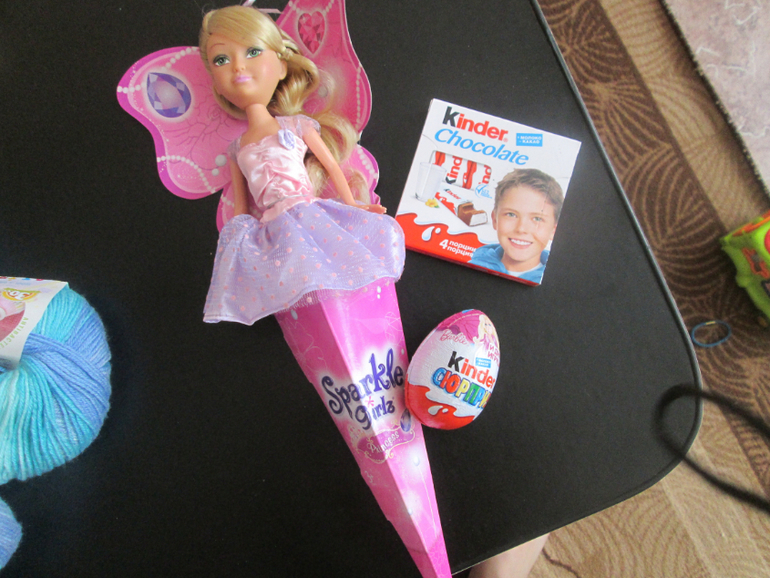 Вот и наша посылочка!)