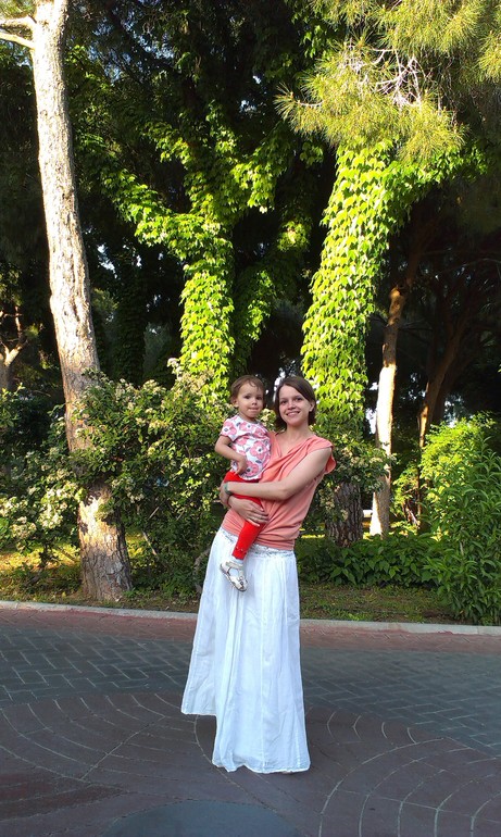 Наша первая заграничная поездка с семьей!