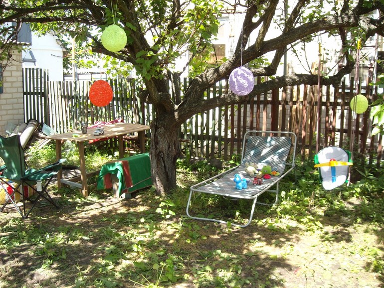 Наша домашняя игровая площадка