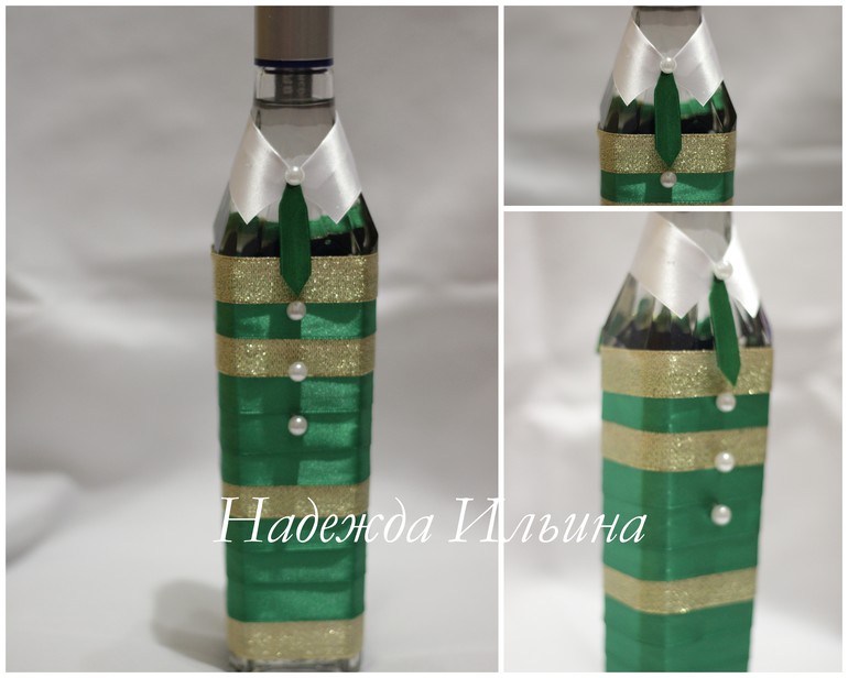 Оформление бутылок!!!