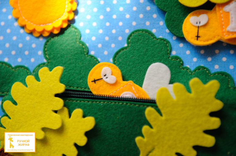 Развивающее панно