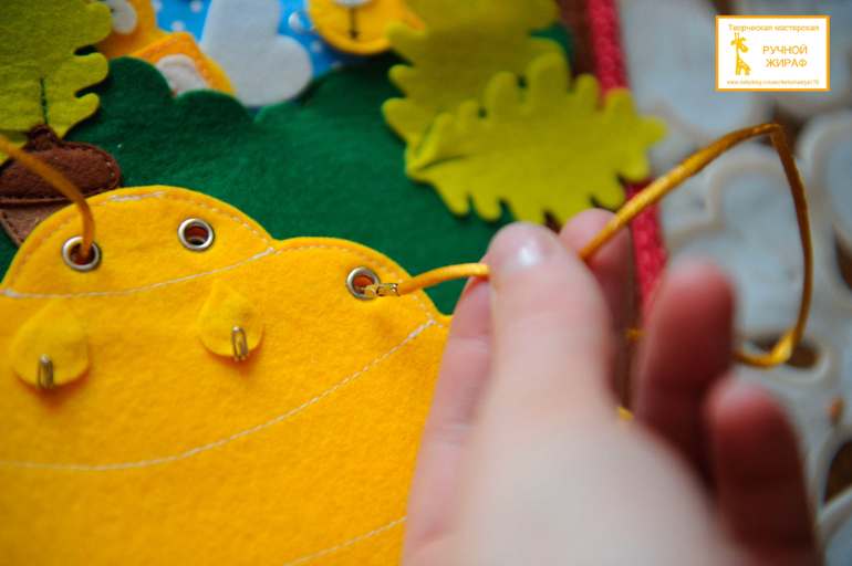 Развивающее панно