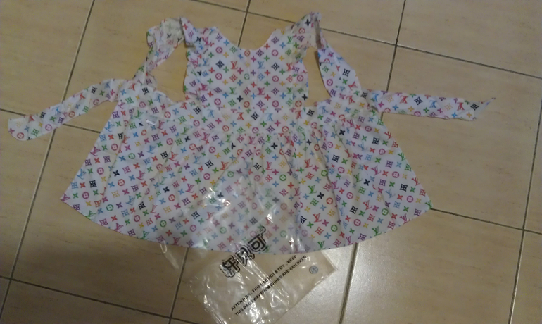 Детский водонепроницаемый фартук кормления и развивающих занятий, для девочек - 360руб.